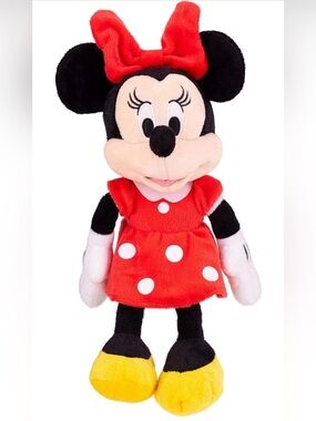 Minnie Mouse Red Polka Dot Plush Toy